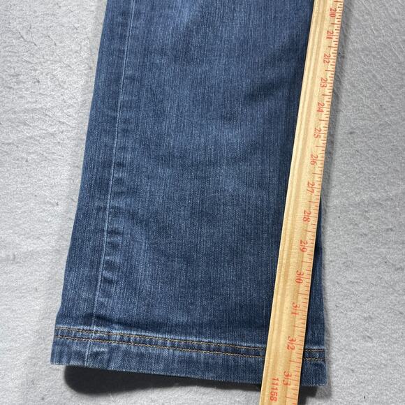 Duluth Trading Jeans Men 36x33 Standard Fit Dark Wash Relax Ballroom Double Flex - Picture 3 of 11